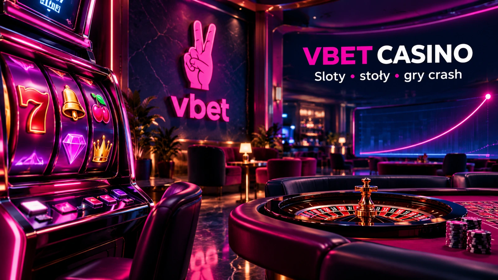 VBET Casino sloty, stoły i gry crash