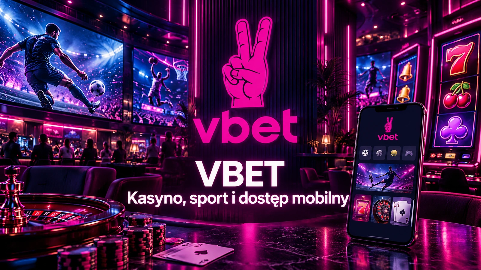 VBET kasyno, sport i dostęp mobilny